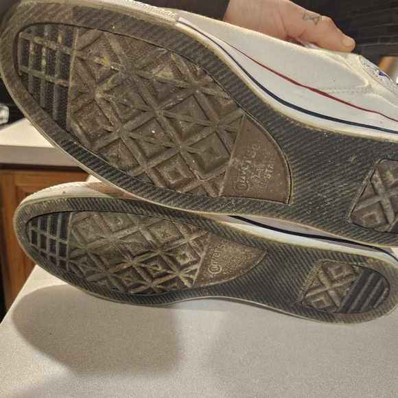 Converse Chuck Taylor All Star White CTAS High Street Mid Shoes Men's Size 12 - Picture 6 of 9